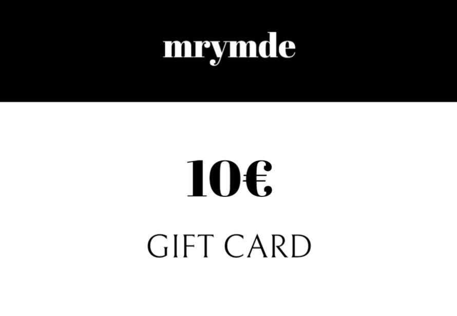 Your giftcard, xx Mary